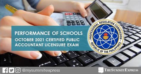 October 2021 CPALE Accountancy Results, Performance of Schools .